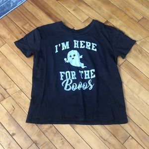 I’m here for the boos shirt